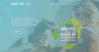 Screenshot site web