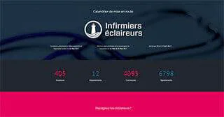 Accueil du portail Capture d'écran